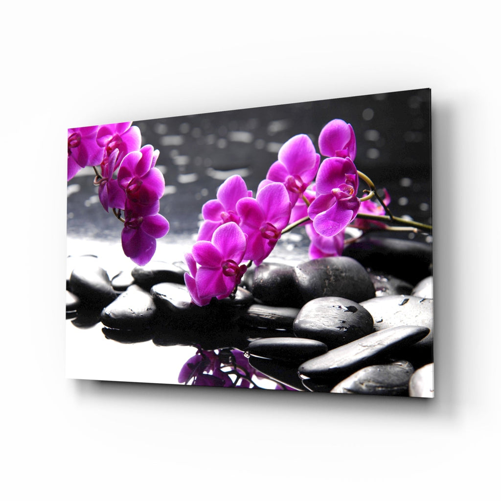 Spa Glass Wall Art