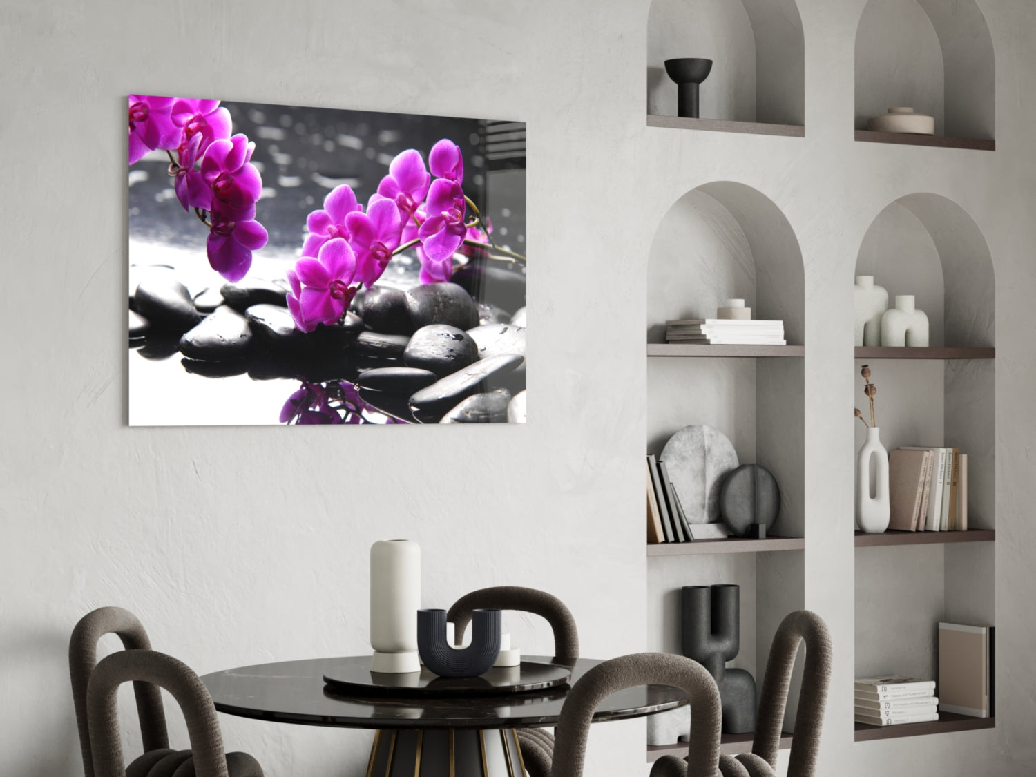 Spa Glass Wall Art